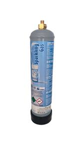 Cilindros de dióxido de carbono italiano Premium EUROTRE de grado alimenticio sin mantenimiento ni recarga de cilindros desechables con válvula PRD - Product Image 2