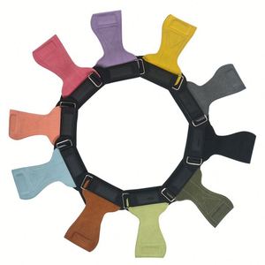 Correas de Muñeca para Levantamiento de Pesas, Protección para las Palmas de las Manos, Ajustables, Transpirables, Antideslizantes, de Cuero Vacuno, en Varios Colores - Product Image 5