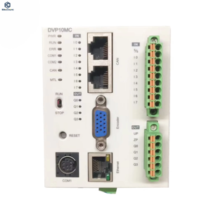 ตัวควบคุมการเคลื่อนที่ DVP10MC11T พร้อม PLC อินพุตดิจิตอล16ช่องส่วนเอาต์พุตดิจิตอล10ช่องโมดูลแมสเทอร์ EtherCAT รุ่น DVP20MC11T DVP30MC11T DVP50MC11T DVP60MC11T สำหรับระบบอัตโนมัติในอุตสาหกรรม - Product Image 1