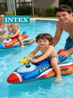 INTEX57531 Jouet gonflable pour enfants en forme d'avion pour la piscine
