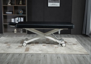 Carenovo elektrikli Spa deri masaj yatağı Modern ayarlanabilir PVC mobilya spor yatak odası veya oturma odası kullanımı için - Product Image 3