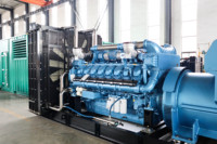 Weichai Baudouin Générateur diesel électrique 1000kW 1MW ouvert 12M33D1210E200 avec tension nominale et centre de données 50/60Hz