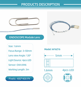 Macchina fotografica portatile dell'endoscopio <span class=keywords><strong>USB</strong></span> del modulo di 360 medico completo di ispezione diretta in fabbrica Mini 1.6mm più piccolo - Product Image 6
