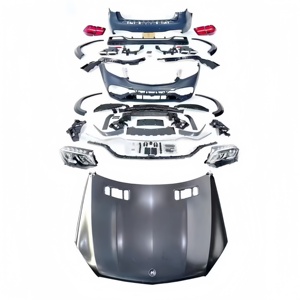 Kit de Modificación para <span class=keywords><strong>Mercedes</strong></span> Benz Clase <span class=keywords><strong>GL</strong></span> X166 2012-2015, Parachoques GL350, Parachoques GLS63 - Product Image 1