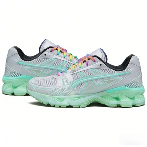 Zapatillas Deportivas de Malla y Cuero Personalizadas para <span class=keywords><strong>Hombre</strong></span>, Estilo Vintage, Zapatillas para Correr con Logotipo Personalizado, Zapatillas Transpirables para <span class=keywords><strong>Hombre</strong></span> - Product Image 4