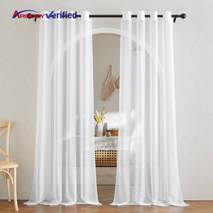 Полупрозрачные льняные занавески ARODDY OEM - Product Image 1