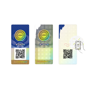 Étiquette anti-contrefaçon personnalisée exclusive avec code QR unique, anti-transfert et inviolable, un article, un code - Product Image 4