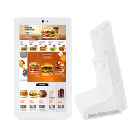 Terminal tactile Android tout-en-un à écran vertical en forme de L de 10,1/15,6 pouces pour réunions d'affaires, système de vote de bureau, affichage