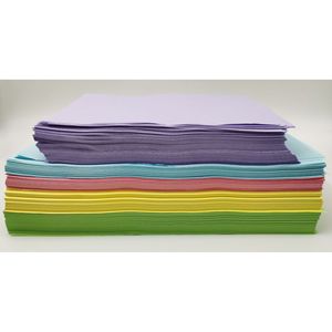 Papier copie coloré 70g/80g, 100 feuilles, papier coloré pour loisirs créatifs, origami, carton coloré, carton créatif rétro épaissi - Product Image 1