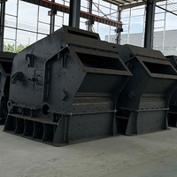 Nouvelle machine de concassage à percussion de charbon et de pierre à haute capacité, contrôlée par PLC, pour l'exploitation minière et les carrières, fabriquée en Chine