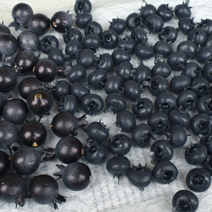 Baies de <span class=keywords><strong>myrtille</strong></span> artificielles, lot de modèles de myrtilles factices pour la décoration de la maison, de la cuisine, comme accessoire de photographie, décoration de fruits, vente en gros - Product Image 6