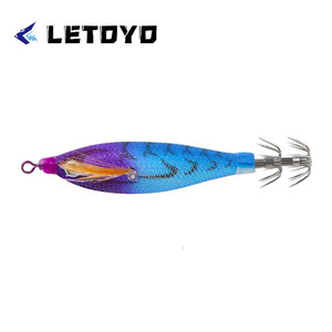 LETOYO Glow Floating Sutte 5,5g/80mm Leucht vorrichtung für Tintenfisch mit scharfem Regenschirm haken Mini Shrimp Squid Jig - Product Image 1