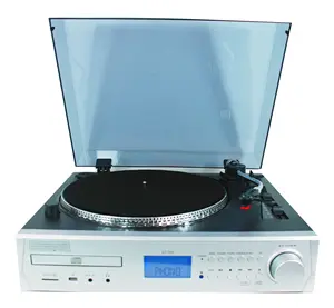 multiple lp vinyl turntable record players bt usb home audio equipment
