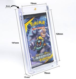 Bloque Magnético Acrílico para Tarjetas de Juego TCG, Alta Transparencia, Alta Dureza, Bloque para Tarjetas de Cómics - Product Image 1