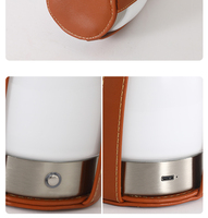 Lampe de table créative de luxe, sans fil, rechargeable, à LED, pour restaurant, bar, lampe de table à intensité variable