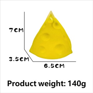 Jouet Squishy en forme de fromage, extensible à la maltose, à remontée lente, anti-stress, réaliste, à presser pour enfants - Product Image 6