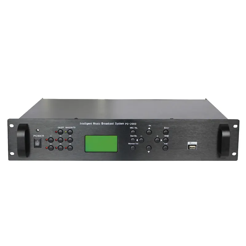 Transmissão inteligente 6-Channel Audio Timing Saída Música Reprodução Áudio Timing Player Suporte Wma Mp3