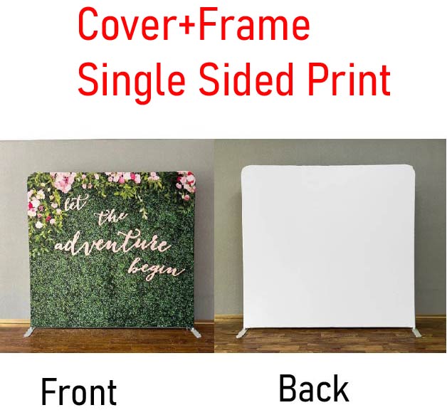 Single Sided Print Cover with Frame