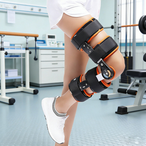 Attelle de <span class=keywords><strong>genou</strong></span> articulée HKJD avec contrôle de l'amplitude de mouvement réglable - Soulagement pour l'arthrose et soutien des ligaments - Product Image 6