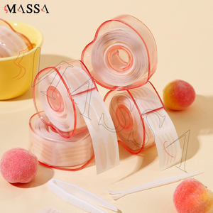 MASSA Rouleau de dentelle à double paupière 600 feuilles Invisible naturel sans couture longue durée rehausseur d'oeil de teint de peau avec texture en maille - Product Image 2