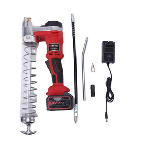 Pistolet à <span class=keywords><strong>graisse</strong></span> en acier rechargeable <span class=keywords><strong>18V</strong></span> à piles 1500mAh DC <span class=keywords><strong>Pompe</strong></span> à huile Tarnsfer - Product Image 2