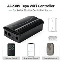 Carte de commande à distance WIFI Tuya AC230V pour moteur central de volet roulant