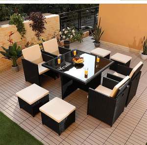 Ensemble de meubles en rotin de jardin avec canapé - Product Image 2