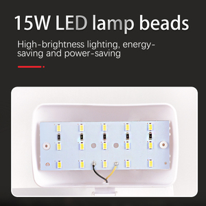 Lampe de Secours Double Tête Clubjy 3129L 30W, Allumage Automatique en Cas de Panne de Courant, Lampe de Sécurité pour Couloir et Sortie d'Incendie à Domicile - Product Image 1