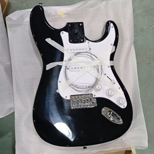 Ensemble de corps de guitare électrique de style <span class=keywords><strong>Strat</strong></span> complet de pick-up SSS combiné en gros d'usine avec cordes - Product Image 6
