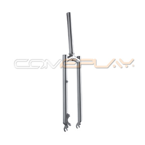 COMEPLAY Titanium <strong>Front</strong> <strong>Fork</strong> Square-shaped Shoulder <strong>Fork</strong> Fit for MTB Disc Brake 26/27.5/29er - Product Image 4