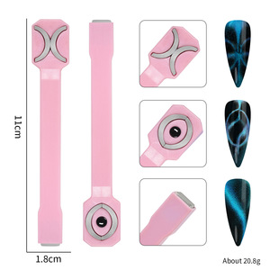 Nuevo Imán Magnético de Doble Cabeza para Ojos de Gato, 5 en 1, Multifuncional, Herramientas de Manicura DIY, Imán Fuerte para Ojos de Gato <span class=keywords><strong>3D</strong></span> - Product Image 6