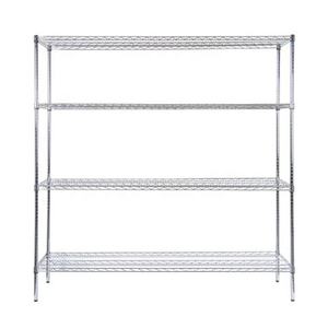 وحدة تخزين NSF 4 أرفف مكونة من غرفة باردة ومعدات مطبخ من الفولاذ المقاوم للصدأ SS304 أرفف من الأسلاك - Product Image 1