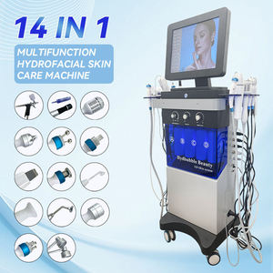 2026 Direct Sale Oxygen Jet Super Bubble 14 in 1 Hydro Aqua Facial Machine for Deep Clean Skin Rejuvenation Spa Beauty Device - Product Image 2