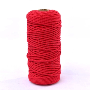 Cordon en <span class=keywords><strong>coton</strong></span> pour <span class=keywords><strong>macramé</strong></span> 3mm 4mm <span class=keywords><strong>5mm</strong></span> Vente en gros - Product Image 1