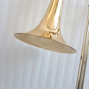 Trombón <span class=keywords><strong>Bajo</strong></span> de Tono Bb/F/Gb/D de Alta Calidad con Cuerpo de Latón y Vara de Cuproníquel Completa, Precio de Fábrica - Product Image 6