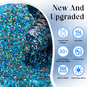 Esmalte de Uñas en Gel Disco, Libre de HEMA y TPO - Gel de Uñas UV/LED Brillante y Ecológico para Salón y Venta al por Mayor - Product Image 2