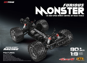 SJY-M602 Rock Creeper 80km High Speed RC Car 4WD 1/8 RC Racing Brushless <strong>Dirt</strong> <strong>Bike</strong> <strong>Toys</strong> for Adults Kids - Product Image 3