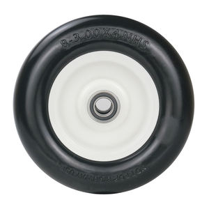 Rueda <span class=keywords><strong>de</strong></span> espuma <span class=keywords><strong>de</strong></span> PU Hanak America Hot, 8 pulgadas, 3,00-4, neumático plano <span class=keywords><strong>de</strong></span> patrón suave para transportador <span class=keywords><strong>de</strong></span> césped o carrito <span class=keywords><strong>de</strong></span> Golf - Product Image 1