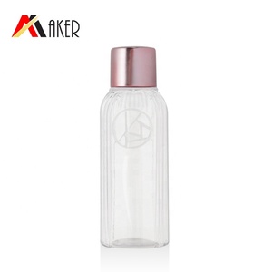 <span class=keywords><strong>Bouteille</strong></span> <span class=keywords><strong>de</strong></span> toner <span class=keywords><strong>de</strong></span> <span class=keywords><strong>bouteille</strong></span> <span class=keywords><strong>de</strong></span> lotion cosmétique en plastique PET 2oz / 60ml <span class=keywords><strong>personnalisé</strong></span> avec capuchon en or rose - Product Image 1