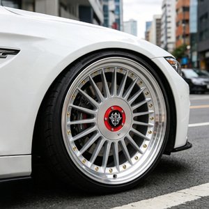 ล้อแม็กซ์ FLowtone สีเงินเงา ขนาด 17 นิ้ว 17x8J 4x100/114.3 5x120/ 5X100/114.3 มม. หลายขนาด ล้ออัลลอย Jantes Rines - Product Image 5
