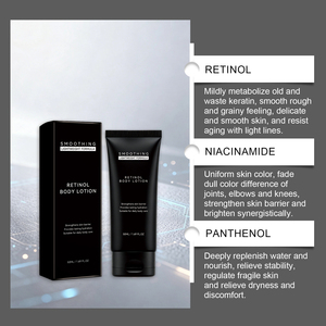 Crème Corporelle Anti-Âge au Rétinol Marque Blanche, Raffermissante, Éclaircissante, Hydratante au Collagène et Niacinamide, Réparatrice – Vente en Gros OEM - Product Image 4