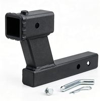 Adaptateur de remorquage YIKUN de 6 pouces, rehausseur de 7 et 9 pouces réglable, capacité de 7500 lb, récepteur standard de 2 pouces