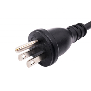 <span class=keywords><strong>ปลั๊กไฟ</strong></span>ฟ้ากระแสสลับ 3 เฟส แบบญี่ปุ่น พร้อมสายดิน 125V ตัวนำทองแดงแท้ สำหรับใช้ในที่อยู่อาศัย - Product Image 1