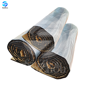 Rotolo <span class=keywords><strong>di</strong></span> Isolamento in Schiuma <span class=keywords><strong>di</strong></span> Gomma Laminata con Foglio <span class=keywords><strong>di</strong></span> Alluminio, Tappetino Isolante Acustico e Termico Autoadesivo - Product Image 2
