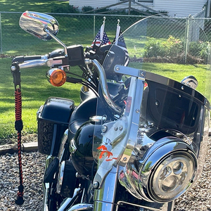 2025 Tùy Chỉnh 550 Paracord Không Thấm Nước Xe Máy Sang Trọng Carabiner Móc Chìa Khóa Kim Loại Nhận Lại & Whip Với Khỉ Nắm đấm Thiết Kế Nút - Product Image 5