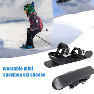 Mini Ski Skates HXX 001 Lightweight Outdoor Winter Snowboard Accessories Freestyle <b>Skiing</b> Equipment Factory Direct Shipping - Product Image 2