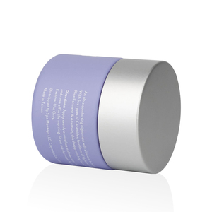 Envase cosmético morado mate personalizado de 50g, <span class=keywords><strong>crema</strong></span> facial, envase vacío, tarro de <span class=keywords><strong>Crema</strong></span> <span class=keywords><strong>para</strong></span> Ojos, tarro de <span class=keywords><strong>crema</strong></span> <span class=keywords><strong>para</strong></span> máscara de labios con tapa plateada - Product Image 4