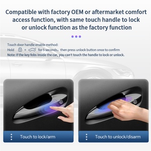 Kit de clé intelligente EASYGUARD PKE pour W176 / B W246 / C W205 avec bouton de démarrage à pression OEM et accès confortable, ajoute 2 clés - Product Image 4