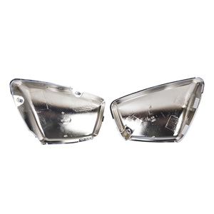ฝาครอบแผงด้านข้าง Chrome สําหรับ 84-Up Yamaha <span class=keywords><strong>XV</strong></span> 700 750 <span class=keywords><strong>1000</strong></span> 1100 <span class=keywords><strong>Virago</strong></span> - Product Image 4