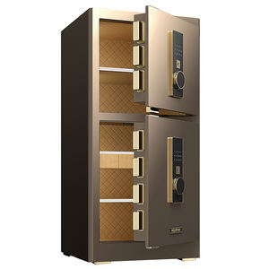 ตู้เก็บของนิรภัยสองชั้น <span class=keywords><strong>ป</strong></span>้องกันการโจรกรรม พร้อมระบบล็อ<span class=keywords><strong>ค</strong></span>รหัสผ่าน ลายนิ้วมือ และกุญแจ - Product Image 1